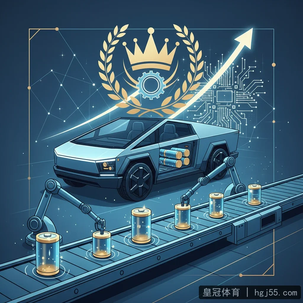 皇冠体育 - 特斯拉新型电池生产线曝光：性能大幅提升引发关注 配图1